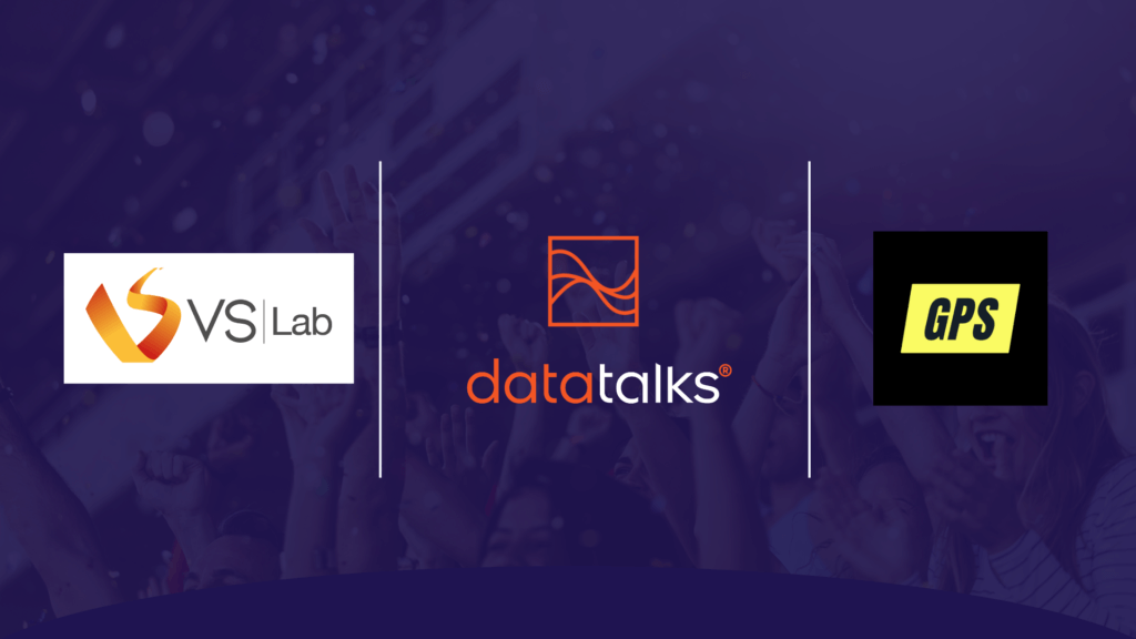 The logos of VS Labs, Data Talks and Global Player Solutions (GPS)